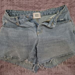 BDG Women's Light Blue Denim Shorts